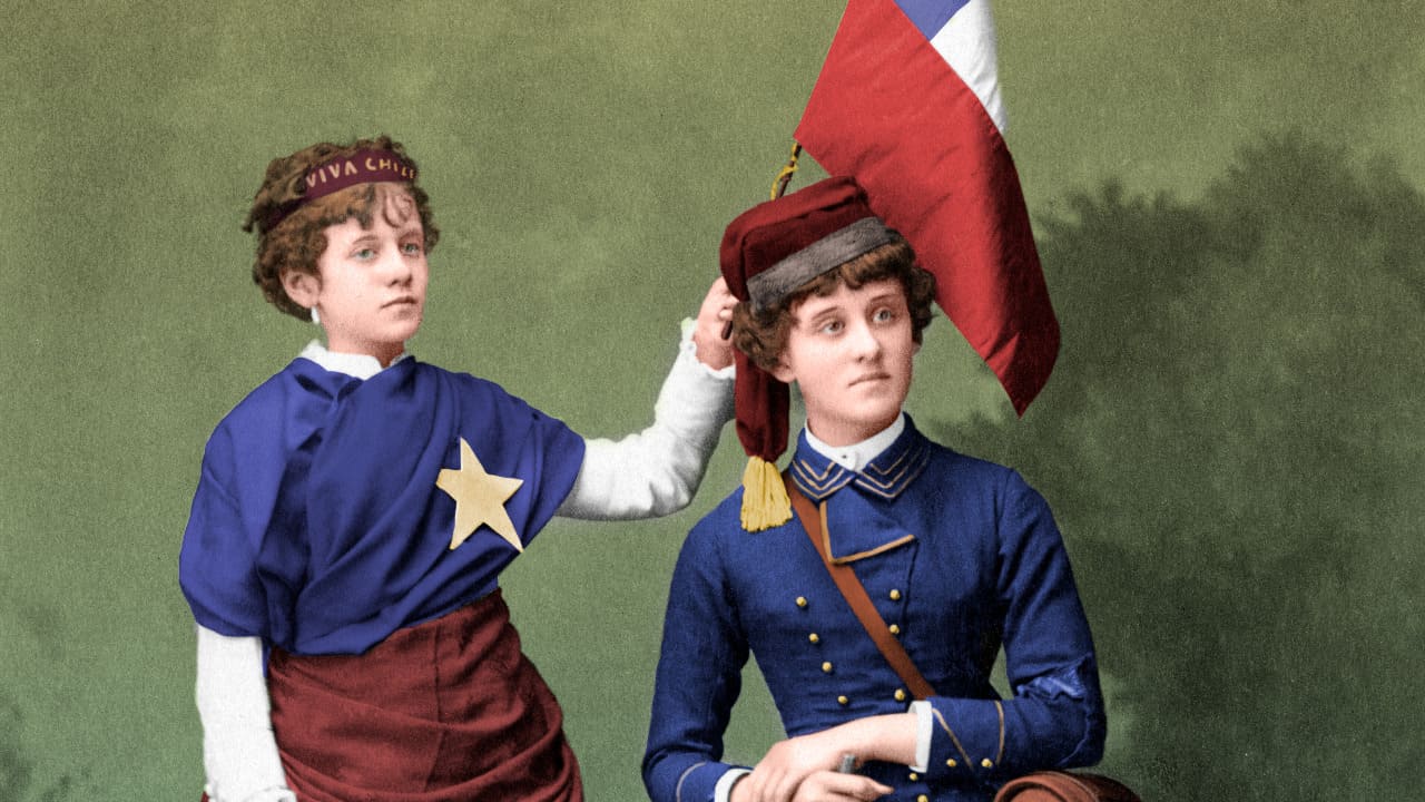 Retrato patriótico 1884, Restauración & Colorización
